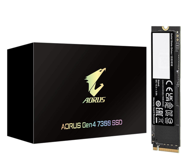 Gigabyte 1TB M.2 PCIe Gen4 NVMe AORUS 7300 - 1275397 - zdjęcie 4